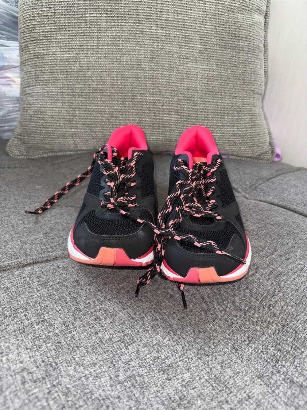 Vionic Tokyo 1st Ray Technology Sneakers Black & Pink Women’s Size 7 Athletic